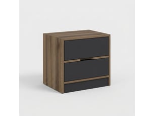 Table de chevet moderne avec tiroirs pour chambre à coucher elina