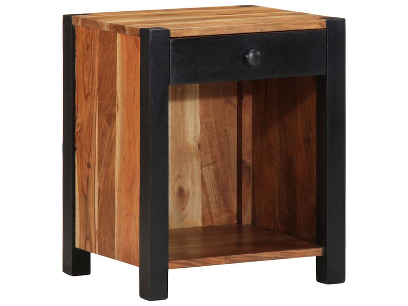  Lot de 2 cabinet de chevet, table de nuit marron 40 x 35 x 50 cm shl4929  - Conforama D