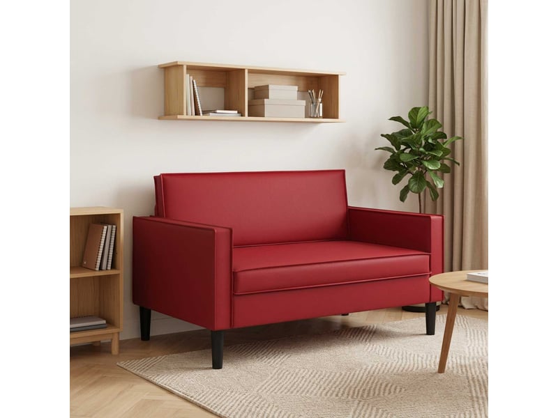  Vidaxl fauteuil xxl bordeaux simili cuir  - Conforama B