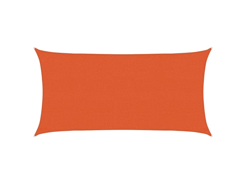  Voile d'ombrage - voile d'ombre - voile parasol 160 gm² orange 2,5x4,5 m pehd  - Conforama A