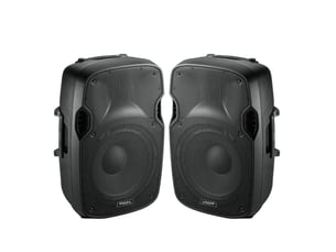 Paire d'enceinte passive - ibiza sound xtk12 -12-30cm - 2x500w - en abs moulé - puissance 2x250w rms