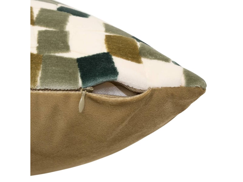  Coussin mosai carré 53x53cm vert MOSAI - Conforama C