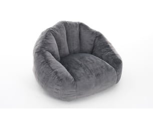 Pouf / repose pied BEAOK  gris