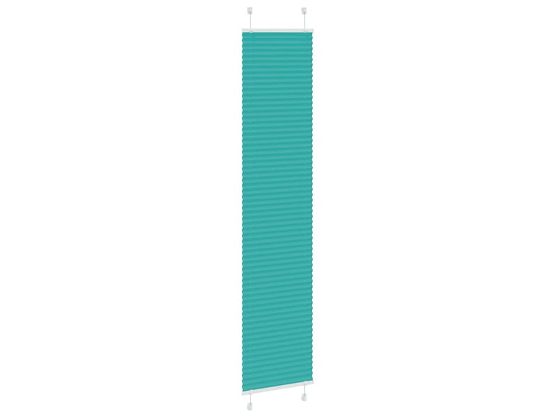 Store plissé, store de fenêtre vert pétrole 45x200 cm largeur du tissu 44,4 cm cf47089 - Conforama C