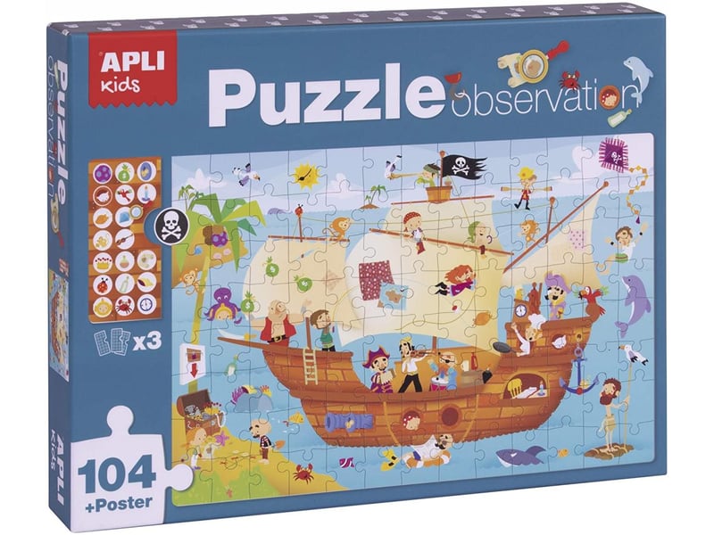  Puzzle observation pirates 17917 - Conforama A