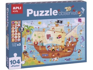 Puzzle observation pirates