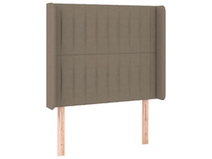 Tete de lit A poser largeur 103 cm taupe