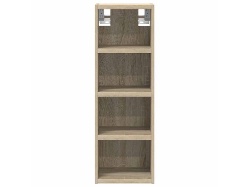  Meuble de rangement cuisine, armoire suspendue riga chêne sonoma 20x29,5x60cm  - Conforama D