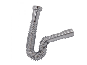Schläfer 439310 | siphon flexible universel pour évier de salle de bain et évier de cuisine, raccord g 1 12