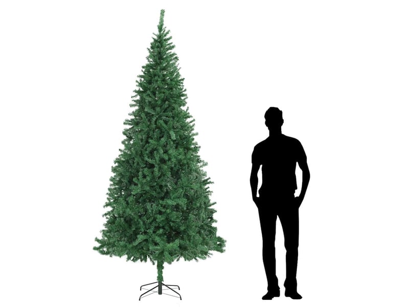  Sapin de noël, arbre de noël artificiel 300 cm vert  - Conforama B