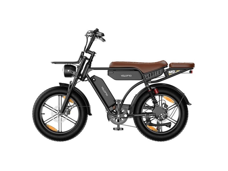  Vélo électrique velopro m9, 250 w, 48 v, noir M9 - Conforama C