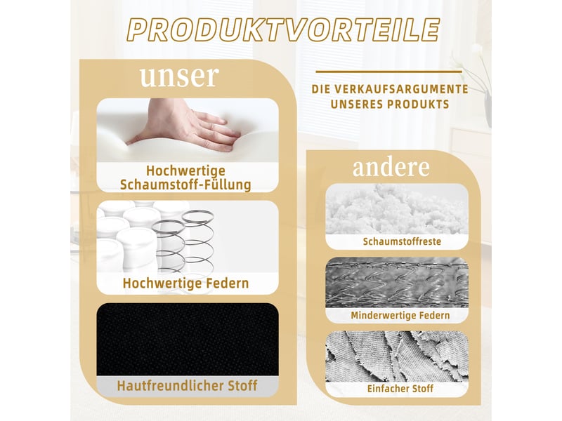 Canapé-lit convertible compressée modulable 3 places,198x79x60cm,avec poches latérales et base anti-glisse,chenille,noir - Conforama W