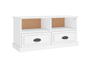 Meuble tv coloris blanc 93 cm <strong></strong>  <strong></strong>