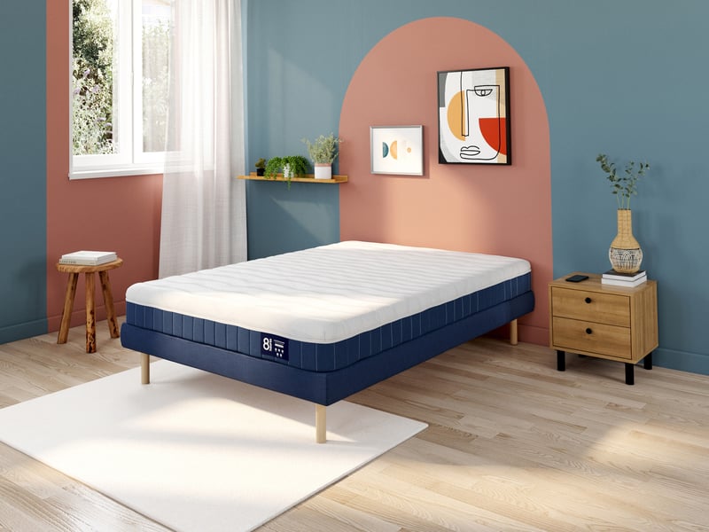 Matelas Ressorts + latex 160x200 cm 8 HEURES LE SPECTACULAIRE - Conforama X