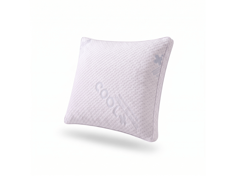 Oreiller cervical microfibre - 60 x 60 cm - housse rafraîchissante - collection cervical frais C07-ORM06 60/60 - Conforama A