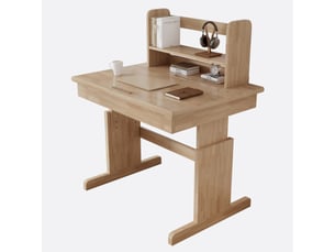 Bureau enfant PANGIVO N622P420760N coloris naturel