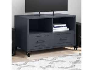 Meuble tv coloris gris 68 cm <strong></strong>  <strong></strong>