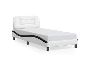 Lit simple 80x200 cm    coloris blanc