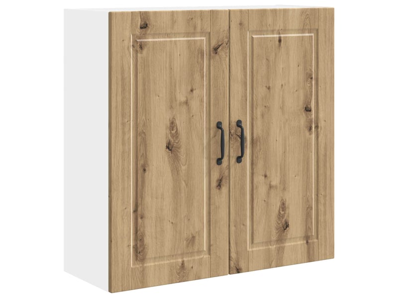  Meuble mural de cuisine, armoire de cuisine chêne artisanal 80x31x80cm shl3883  - Conforama A
