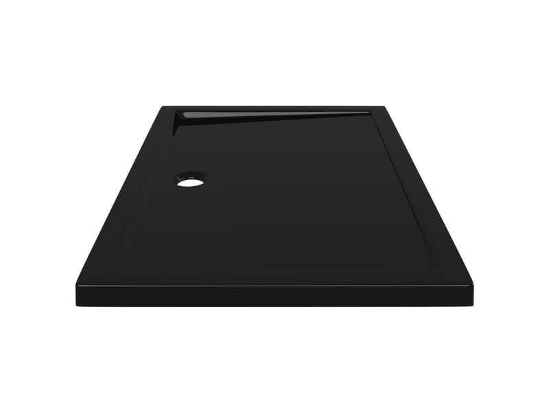  Receveur de douche base de douche bac de douche salle de bain toilette salle d’eau maison intérieur rectangulaire 70x100 cm abs noir 02_0001959  - Conforama C