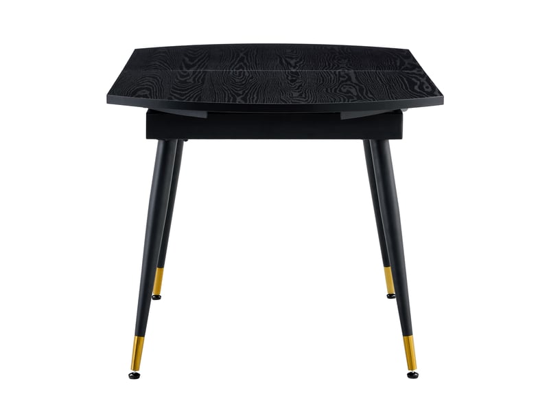  Buffet haut avec niches ouvertes et 3 abattants effet rotin, 80 x 40 x 163 cm, mdf, noyer Bubbly - Conforama D