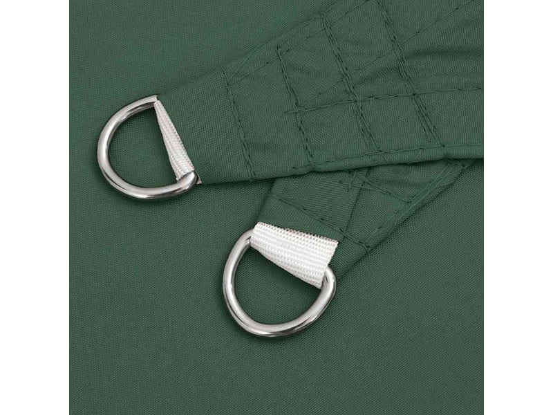  Voile de parasol - voile d'ombrage tissu oxford carré 6x6 m vert foncé  - Conforama E
