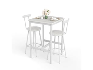 Ensemble table carré(e)  2 chaise(s)  <strong></strong> <strong></strong> 