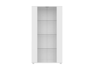 Lit adulte coloris blanc <strong>SWEIKO</strong> <strong></strong> - 80 cmx150 cm
