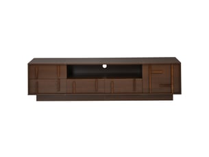 Meuble tv coloris bois foncé 180 cm BEAUNIV  