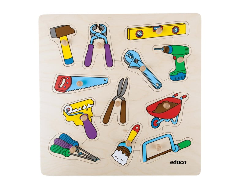  Educo outils  12 pièces de puzzle 8719924041038 - Conforama A
