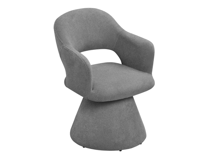  Chaise de salle à manger pivotante 360° avec accoudoirs evryae  - Conforama A