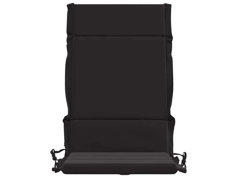  Lot de 6 coussins de chaise à dossier haut gemert noir cf59383  - Conforama D