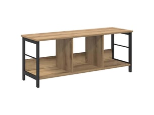 Étagère 3 niveaux, étagère de rangement 102 x 32 x 40,5 cm bois d'ingénierie shl7329