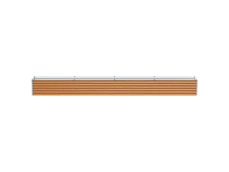  Jardinière - bac à fleurs surélevée marron clair 390 x 50 x 36 cm  - Conforama E
