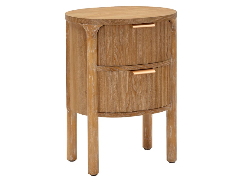  Commode falile, 2 tiroirs, 38x35x52h cm marron cerise Falile - Conforama A