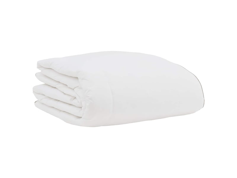  Duvet d'hiver avec oreiller 3 pièces - couette blanc plume de canard  - Conforama D
