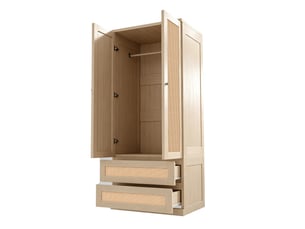 Armoire <strong></strong> <strong></strong> coloris naturel largeur 55 cm