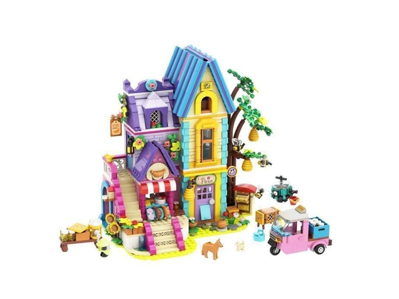  Set maison apiculture et boulangerie 1084 pieces avec lumiere led 151498_AABPQ07158_6_DROPFR - Conforama A