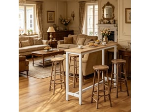 Bar coloris bicolore <strong>CHICFURN</strong> <strong></strong> - 140 cm