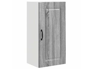 Meuble mural de cuisine | armoire de cuisine gris sonoma 40x31x80cm shl8376