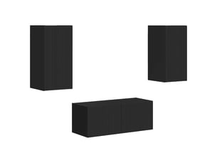 Meuble tv coloris noir 78.5 cm <strong></strong>  <strong></strong>