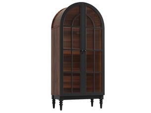 Vitrine coloris noir    - x