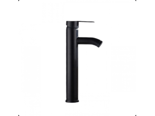Robinet de lave-mains noir – grand robinet salle de bain eau chaude et froide