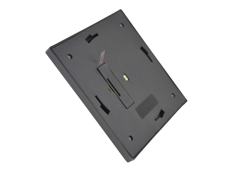  Lanterne solaire de jardin,meulva,15x15x120 cm,avec led et détecteur crépusculaire,plastique,noir  - Conforama E