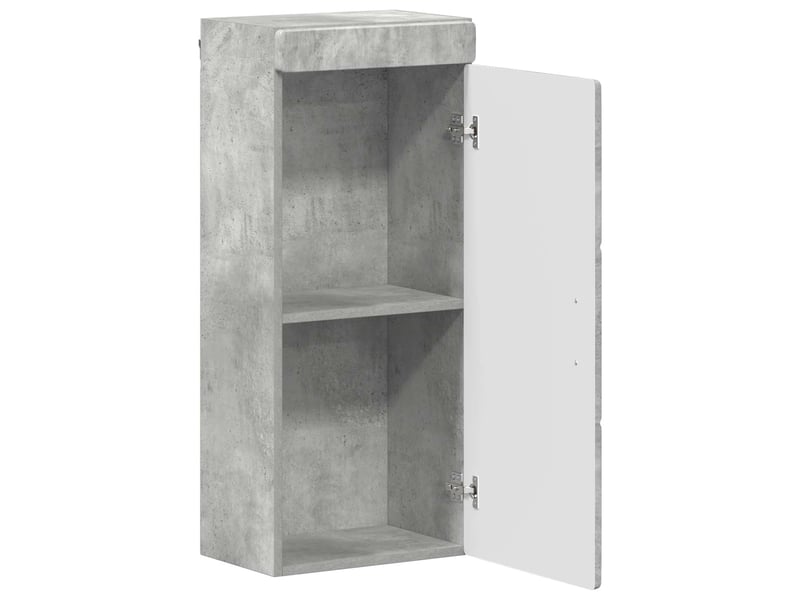  Armoire murale de salle de bain, cabinet de salle de bain tulum gris béton cf65203  - Conforama E