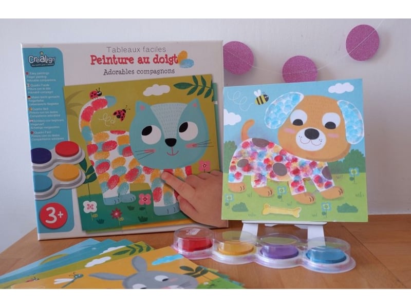  Peinture a doigt adorables compagnons CL160 - Conforama E
