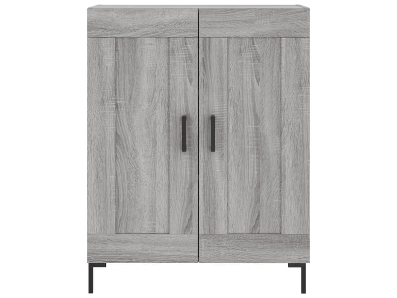 Buffet - bahut - meuble de rangement sonoma gris 69,5x34x90 cm bois d'ingénierie  - Conforama E