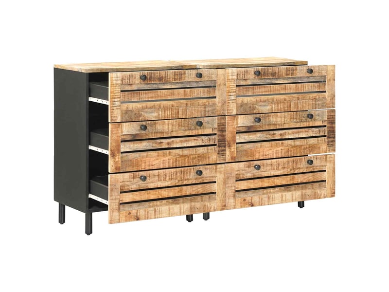  Armoires de rangement 2 pcs 120 x 33 x 75 cm multicolore shl9857  - Conforama C
