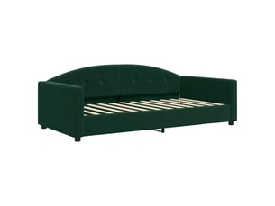 Lit simple 100x200 cm    coloris vert