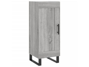 Buffet - bahut - meuble de rangement sonoma gris 34,5x34x90 cm bois d'ingénierie